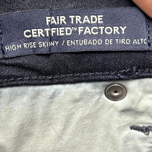 Universal Thread Skinny Jeans‎ Womens Size 2/26R Dark Blue High Rise Stretch NEW - Picture 4 of 8